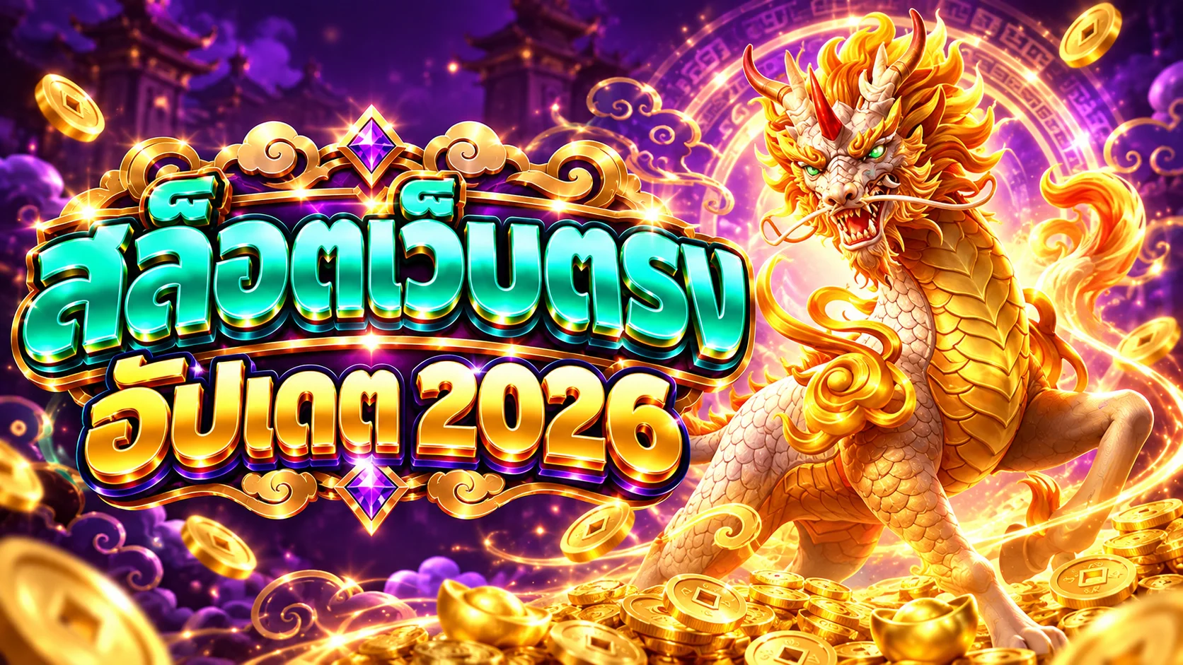 สล็อตเว็บตรง อัปเดต 2026 ทดลองเล่นสล็อต เว็บสล็อตตรง PG slot ระบบทันสมัย